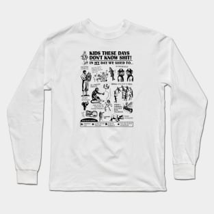 Back in the day Long Sleeve T-Shirt